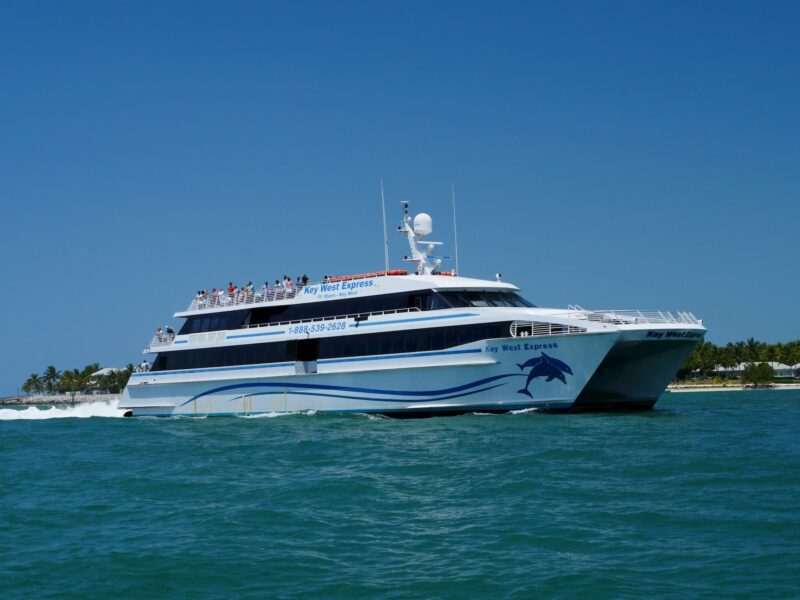 Key West Express boat underway